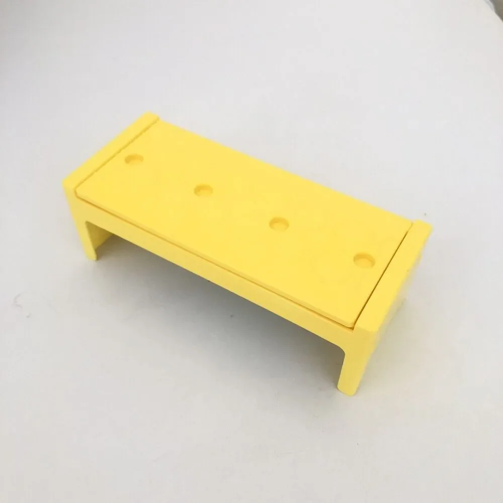 Barbie Dreamhouse 2018 Replacement Part Yellow Coffee Table Converts to Kids Bed